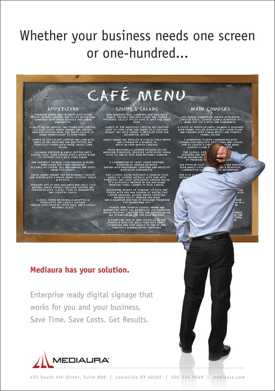 QSR letter boards