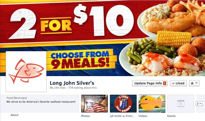 Long John Silver's Invite-A-Friend Promotion