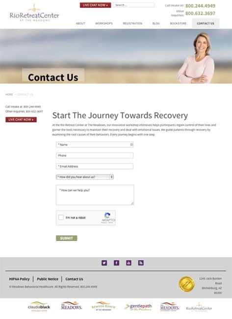 contact us rio